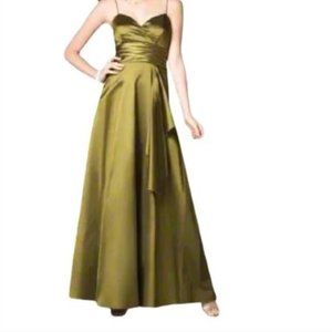 Alfred Angelo "Citrine" Taffeta Formal Gown NEW-Sz. 12